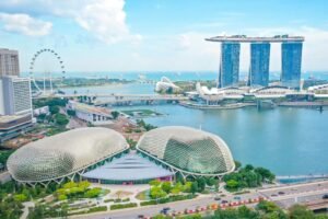 Thực tế khu lấn biển Marina Bay Singapore là trung tâm tài chính